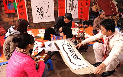 Arte de caligrafía en Vietnam - ảnh 6