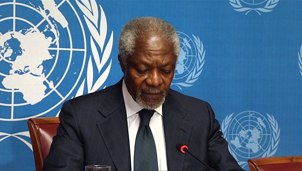 Opinión mundial lamenta la dimisión de Kofi Annan como mediador en Siria  - ảnh 1
