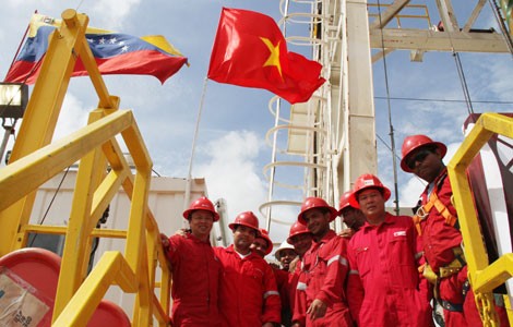 Comienza a producir petróleo Empresa conjunta Vietnam -Venezuela   - ảnh 1