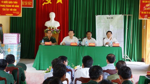 Presidente vietnamita urge a impulsar movilización de masas en zonas fronterizas - ảnh 1