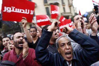 Egipto continúa con las protestas contra la nueva Constitución  - ảnh 1
