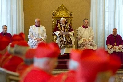 Reacción mundial a la renuncia del Papa Benedicto XVI - ảnh 1