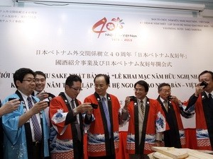 Inauguran Año de la Amistad Vietnam-Japón en Ciudad Ho Chi Minh - ảnh 1