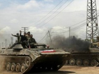 Fuerzas gubernamentales sirias retoman el control de zona estratégica Qusayr - ảnh 1