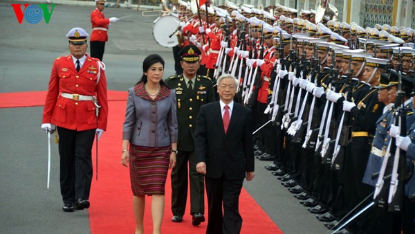 Opinión pública tailandesa destaca la visita del líder partidista de Vietnam - ảnh 1