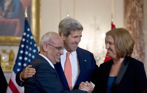 Israel y Palestina prometen esfuerzos hacia un acuerdo de paz - ảnh 1