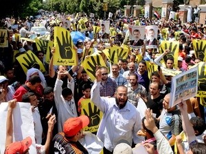 Islamistas egipcios convocan nuevas manifestaciones pro Mohamed Mursi - ảnh 1