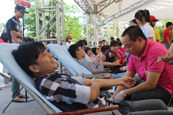 Hanói promueve donación de sangre  - ảnh 1