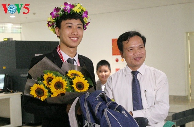 Nguyen The Quynh, medallista en la Olimpiada Internacional de Física  - ảnh 1