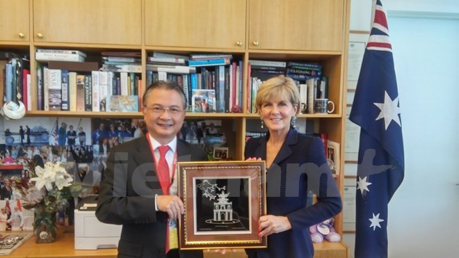 Vietnam y Australia determinados a elevar las relaciones bilaterales a un nivel superior  - ảnh 1