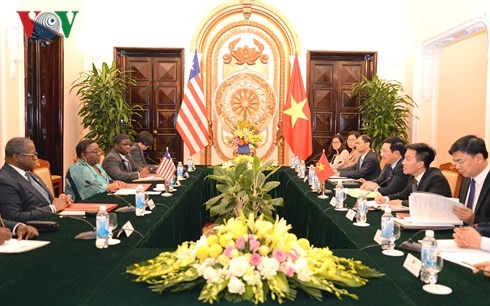 Vietnam y Liberia fomentan la cooperación bilateral  - ảnh 1