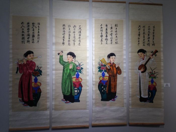 Promueven los valores de las pinturas de Hang Trong  - ảnh 2