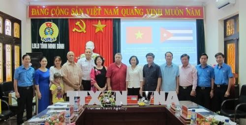 Cuba busca reforzar la cooperación sindical con Vietnam  - ảnh 1