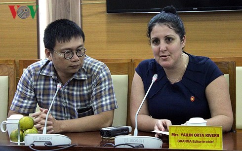 Fortalecen cooperación entre la Voz de Vietnam y el periódico cubano de Granma - ảnh 3