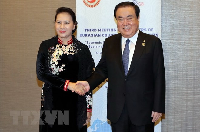 Por un mayor desarrollo de relaciones parlamentarias Vietnam-Corea del Sur - ảnh 1