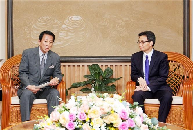 Vicepremier vietnamita recibe a embajador especial Vietnam-Japón - ảnh 1