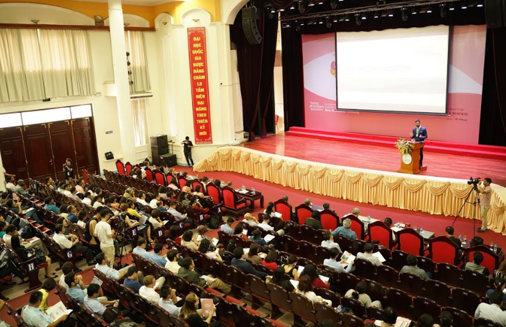 Inauguran en Hanói Conferencia de Jóvenes Economistas de Asia 2019 - ảnh 1