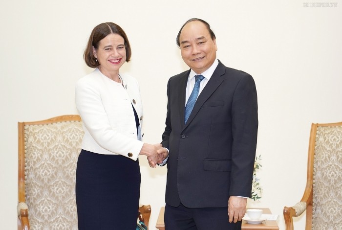 Primer ministro de Vietnam recibe a nueva embajadora australiana  - ảnh 1