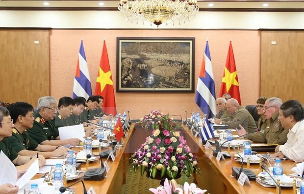 Celebran en Hanói III Diálogo de Política de Defensa entre Vietnam y Cuba - ảnh 1
