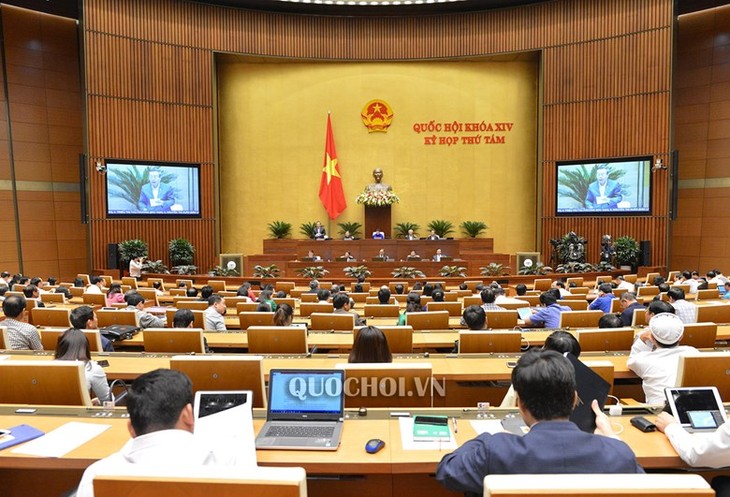 Parlamento de Vietnam analiza informe sobre lucha anticrimen - ảnh 1