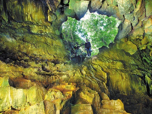 Descubrir la cueva volcánica Krong No, nominada como Parque Geológico Global - ảnh 1