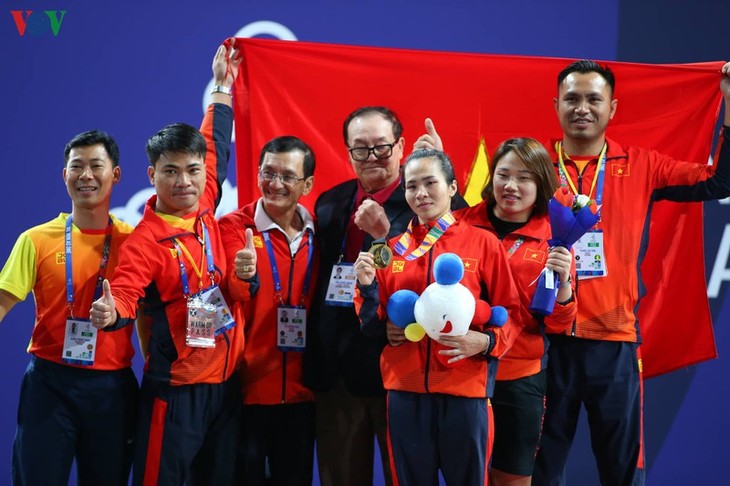 Vietnam segundo en tabla de medallas de juegos regionales  - ảnh 1