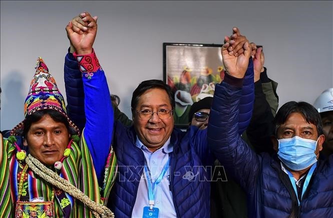 Presidenciales bolivianas: representante de MAS como virtual ganador  - ảnh 1