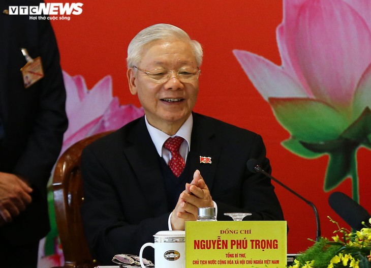 Dirigentes mundiales congratulan al secretario general del Partido Comunista de Vietnam por su reeleción  - ảnh 1