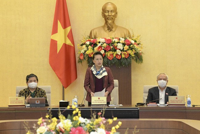 Inauguran la 54ª reunión del Comité Permanente de la Asamblea Nacional de Vietnam - ảnh 1