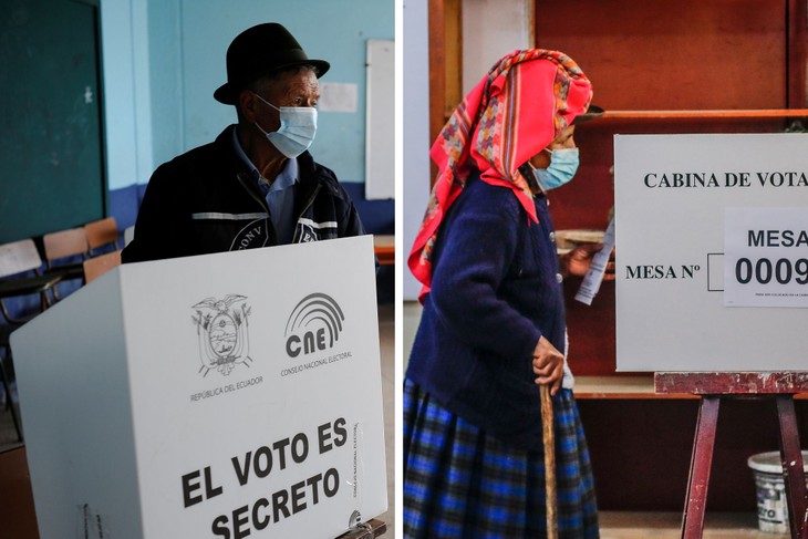 Peruanos acuden a las urnas para definir al nuevo jefe de Estado - ảnh 1