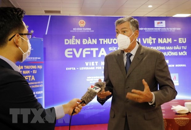 Empresas europeas optimistas sobre el entorno de negocio vietnamita - ảnh 1