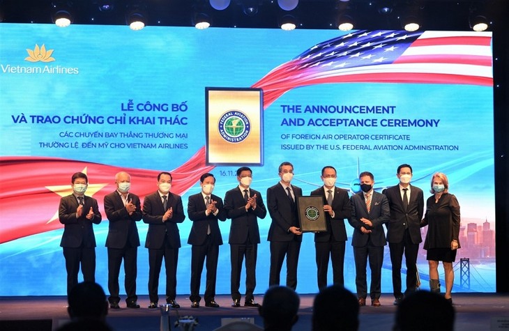 Vietnam Airlines introducirá el 28 de noviembre su vuelo directo a Estados Unidos - ảnh 1