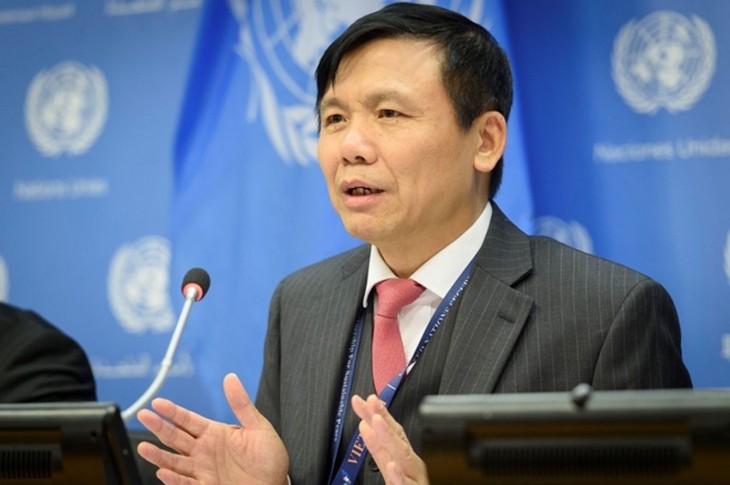 Jefe de la misión de Vietnam ante la ONU finaliza su mandato  - ảnh 1