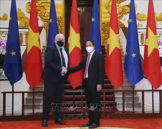 Relaciones entre Vietnam y la Unión Europea siguen desarrollándose positivamente  - ảnh 1