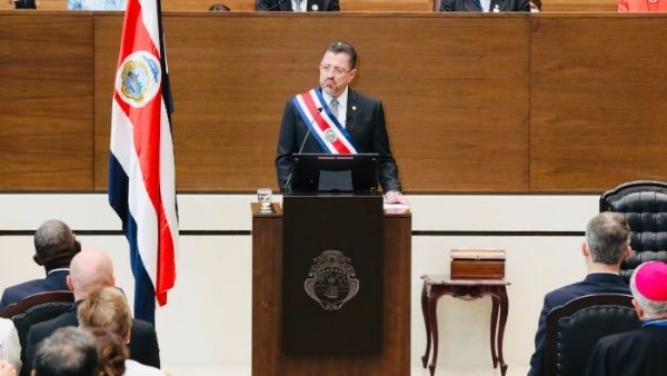 Rodrigo Chaves jura como presidente de Costa Rica  - ảnh 1