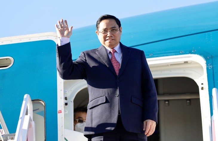 Primer ministro de Vietnam inicia su visita de trabajo en Estados Unidos - ảnh 1