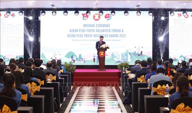 Inauguran en Quang Binh Foro abierto de Jóvenes Voluntarios de la ASEAN - ảnh 1