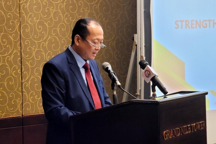 Efectúan seminario de promoción comercial y de inversiones entre Vietnam y Egipto - ảnh 1