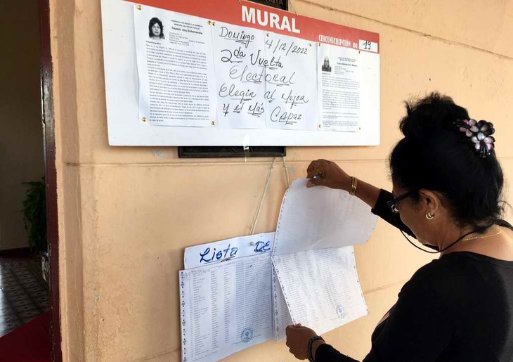 Cuba realiza segunda vuelta de comicios municipales en 925 circunscripciones - ảnh 1