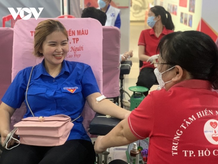 Ciudad Ho Chi Minh lanza movimiento de donación de sangre 2023 - ảnh 1