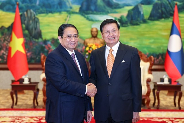 Vietnam y Laos fortalecen cooperación multifacética  - ảnh 1