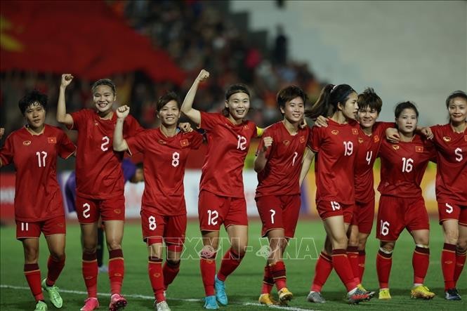 Equipo de fútbol femenino de Vietnam mejora posición en ranking de la FIFA - ảnh 1