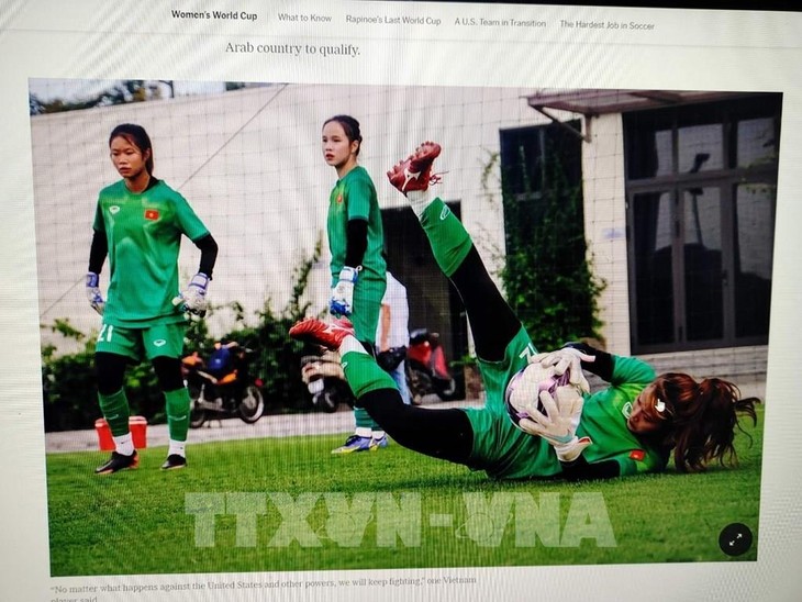 Copa Mundial Femenina 2023: Diario estadounidense resalta el desarrollo del fútbol femenino vietnamita - ảnh 1