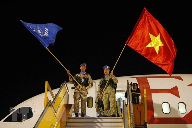 Unidad de Ingenieros Militares Número 1 de Vietnam completa su misión en Abyei - ảnh 1