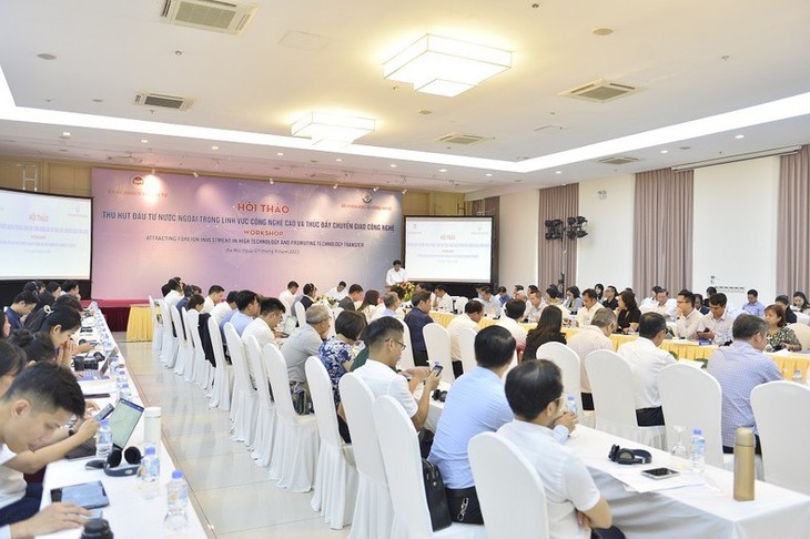 Vietnam por estimular transferencia tecnológica a través de la inversión extranjera - ảnh 1