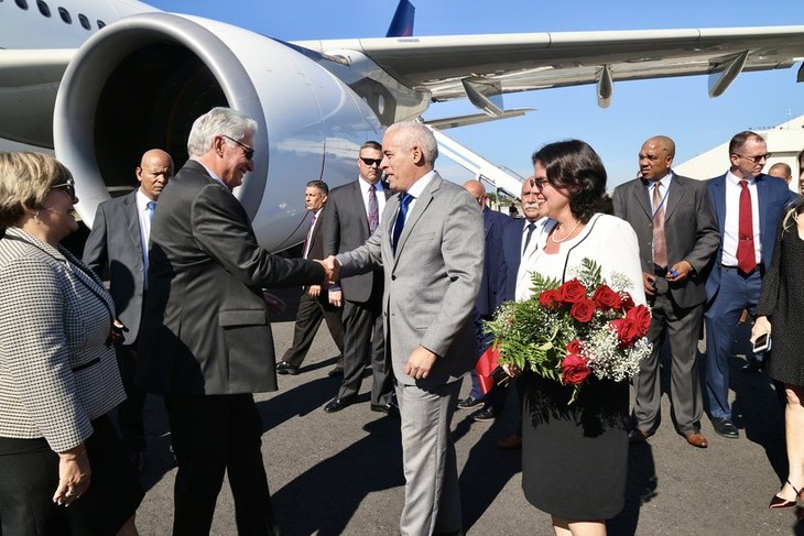 El presidente de Cuba viaja a Estados Unidos para asistir a Asamblea General de la ONU - ảnh 1