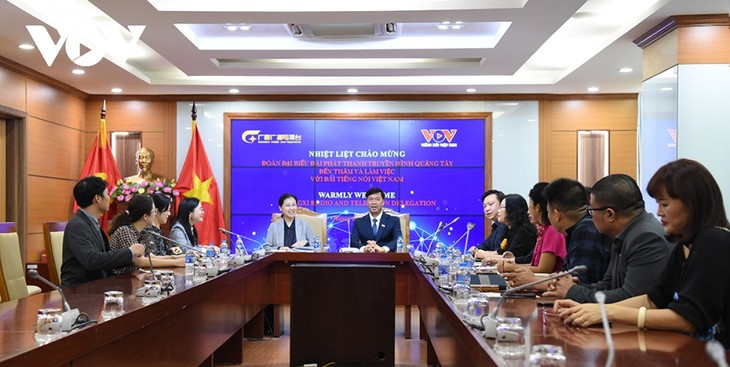 VOV busca reforzar cooperación con Radiodifusión de Guangxi - ảnh 1