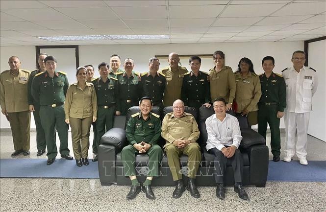 Vietnam y Cuba promueven cooperación en defensa - ảnh 1