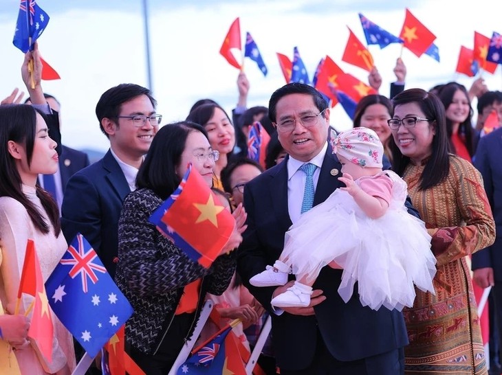 Primer Ministro de Vietnam inicia visita a Australia - ảnh 1