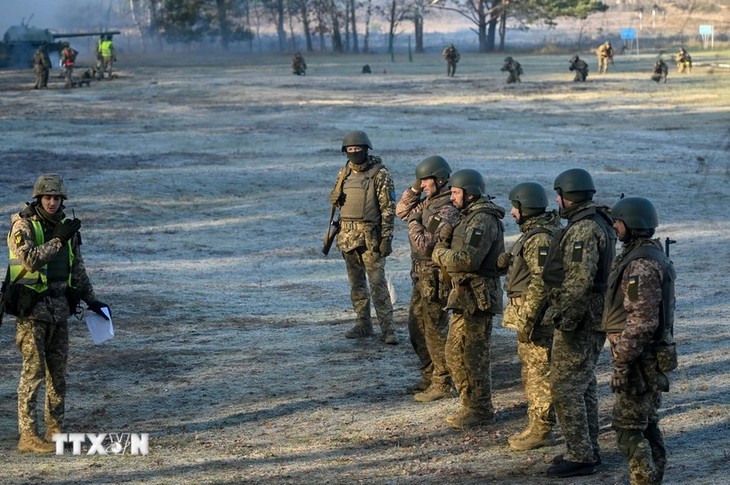 Ucrania recibe más compromisos de ayuda militar - ảnh 1